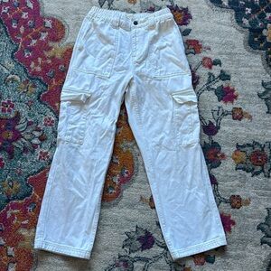 PacSun white cargo or carpenter pants